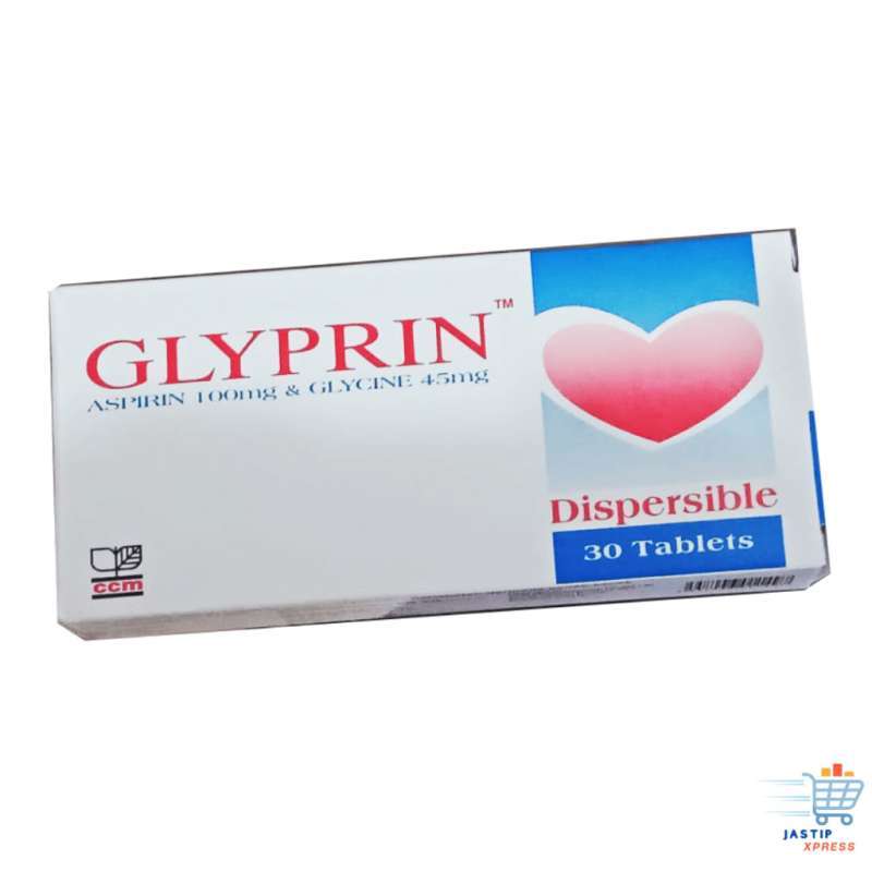 Jual Glyprin Aspirin 100 Mg & Glycine 45 Mg 30 Tablets Di Seller