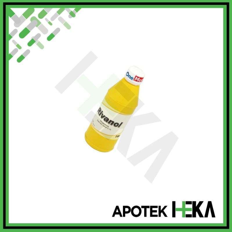 Jual Rivanol 100 Ml Onemed Cairan Antiseptik Disinfektan Pembersih Luka ...