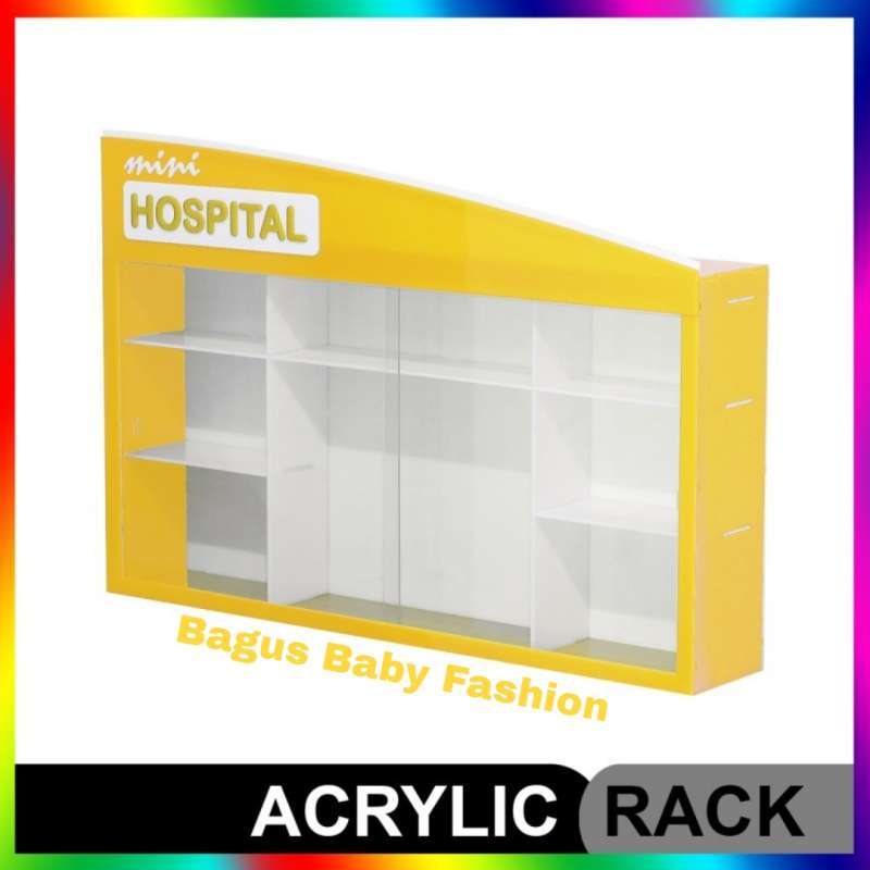 Jual Kotak Obat P3K Acrylic Mini Hospital Edition First Kid Kit Ala 