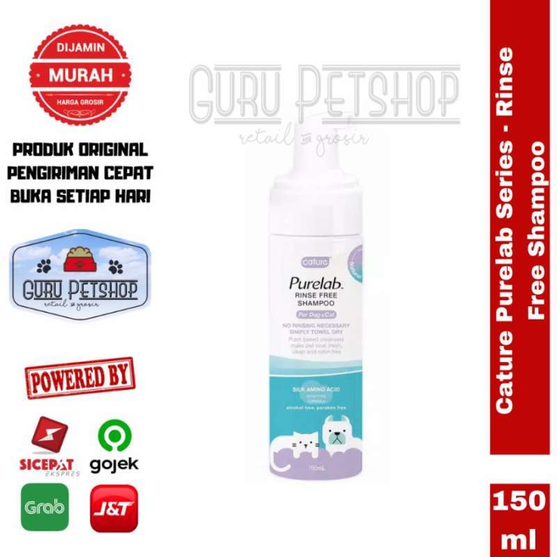 Jual Cature Purelab Series Rinse Free Shampoo (No Water Needed) di