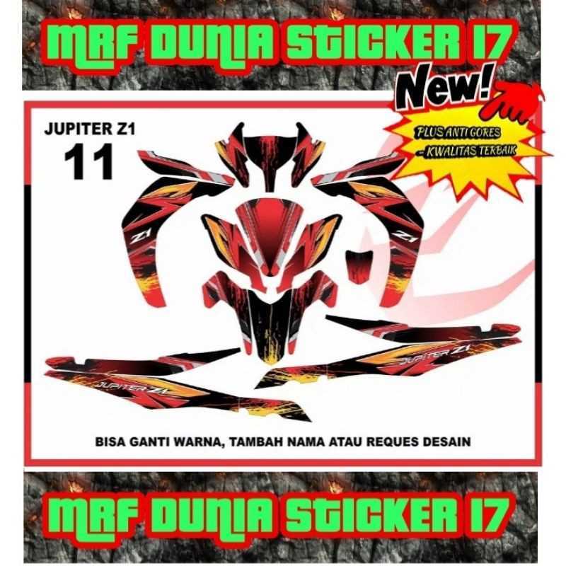 Jual Sticker decal Jupiter Z1 Full Body stiker dekal Jupiter Z1 Full