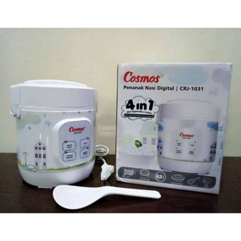 Promo Rice Cooker Mini Digital 4 in 1 Cosmos CRJ-1031 Diskon 9% di ...