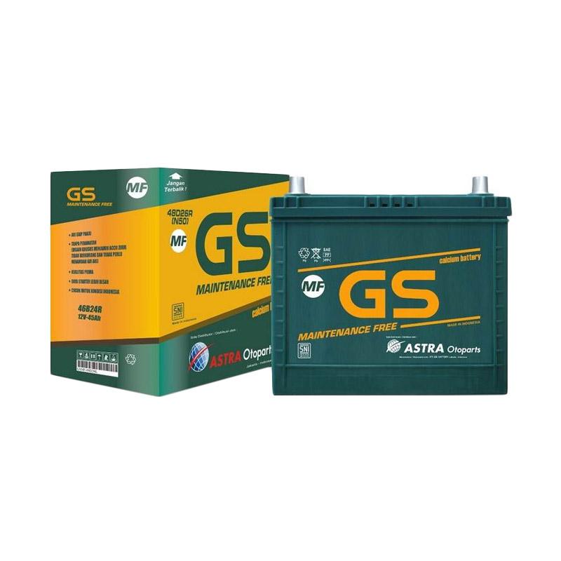 Promo Aki Mobil Kering Gs Maintenance Free Ns60ls Diskon 1% Di Seller