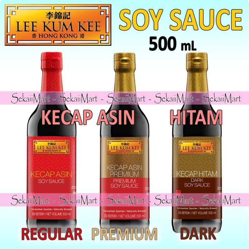 Promo LEE KUM KEE Kecap Asin / Hitam 500ml LKK Salty Soy Sauce