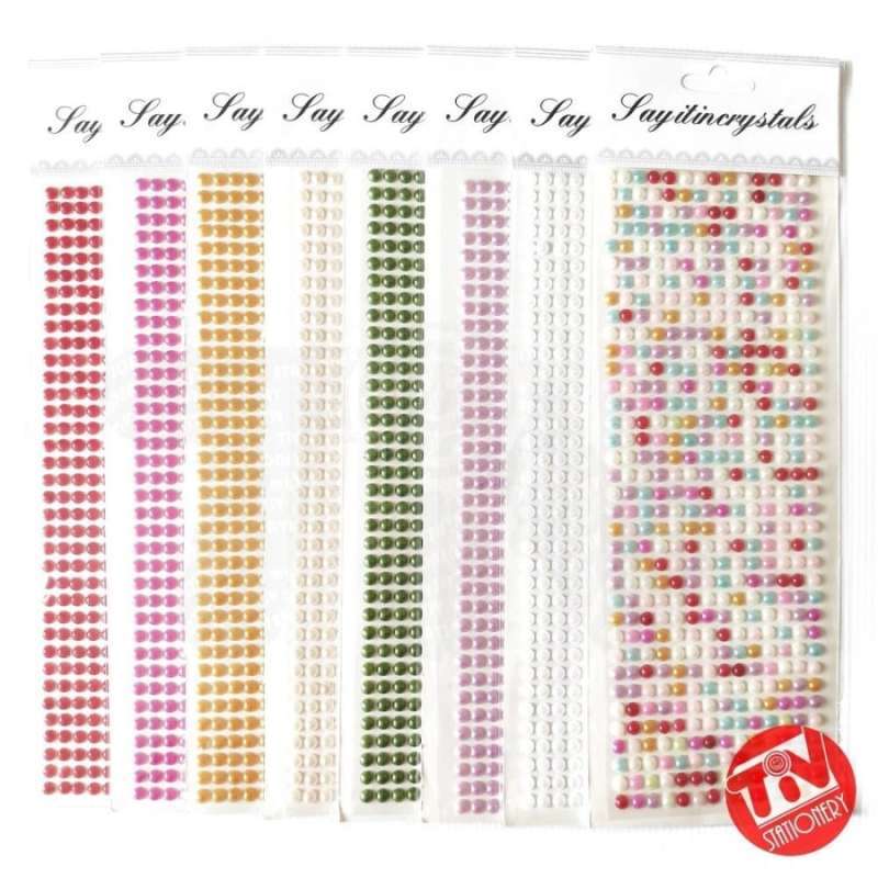 Jual Sticker Say It In Crystals di Seller TiV Pusaka Rakyat, Kab