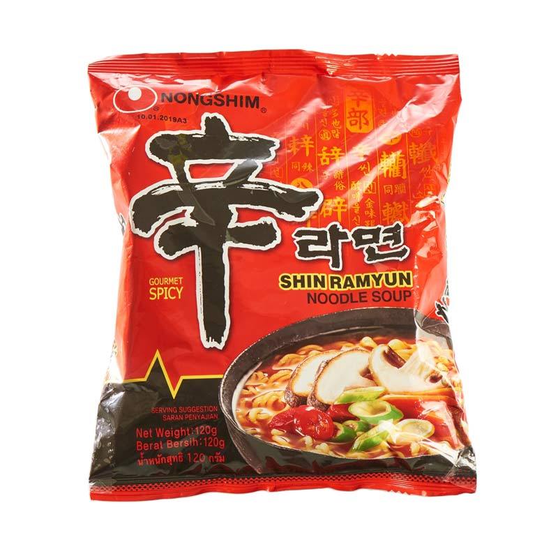 Jual NONGSHIM Shin Ramyun Spicy Mushroom Flavor Mie Instant Korea [120 ...