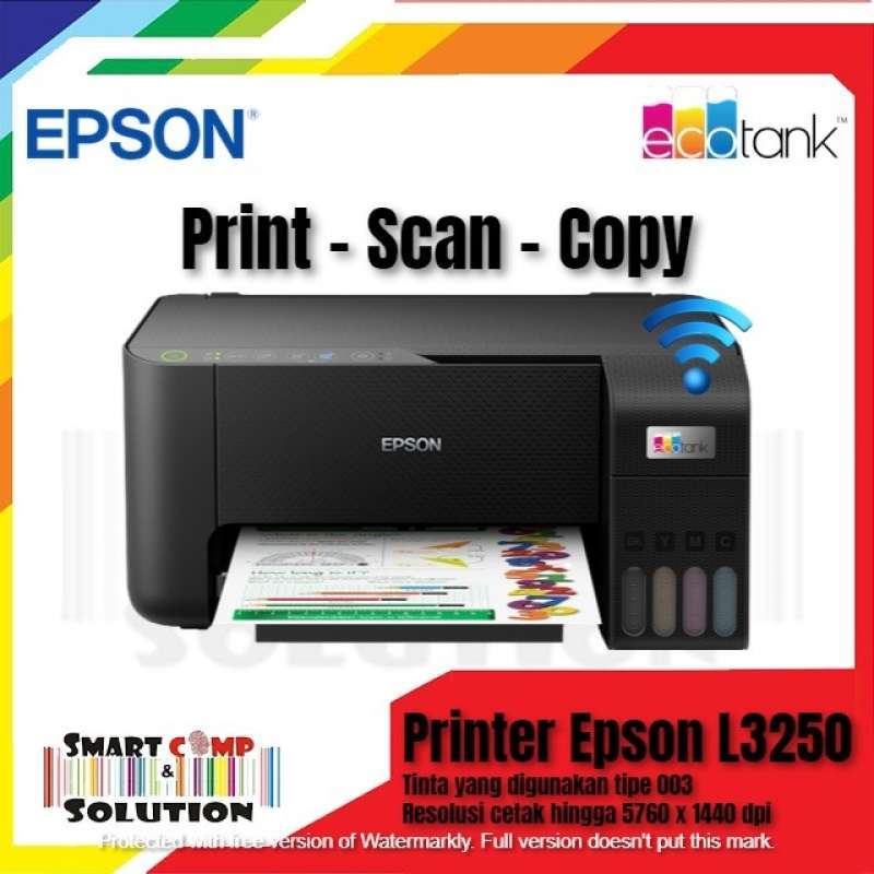 Jual Printer Epson L3250 Print Scan copy A4 WiFi - Infus Tanki Warna ...