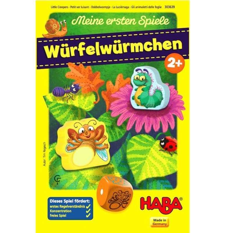 Jual My Very First Game Little Creepers (Würfelwürmchen) Board Game di
