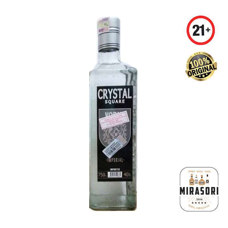 Jual Absolut Crystal Square Vodka Imported Minuman Alkohol [750 mL] di ...