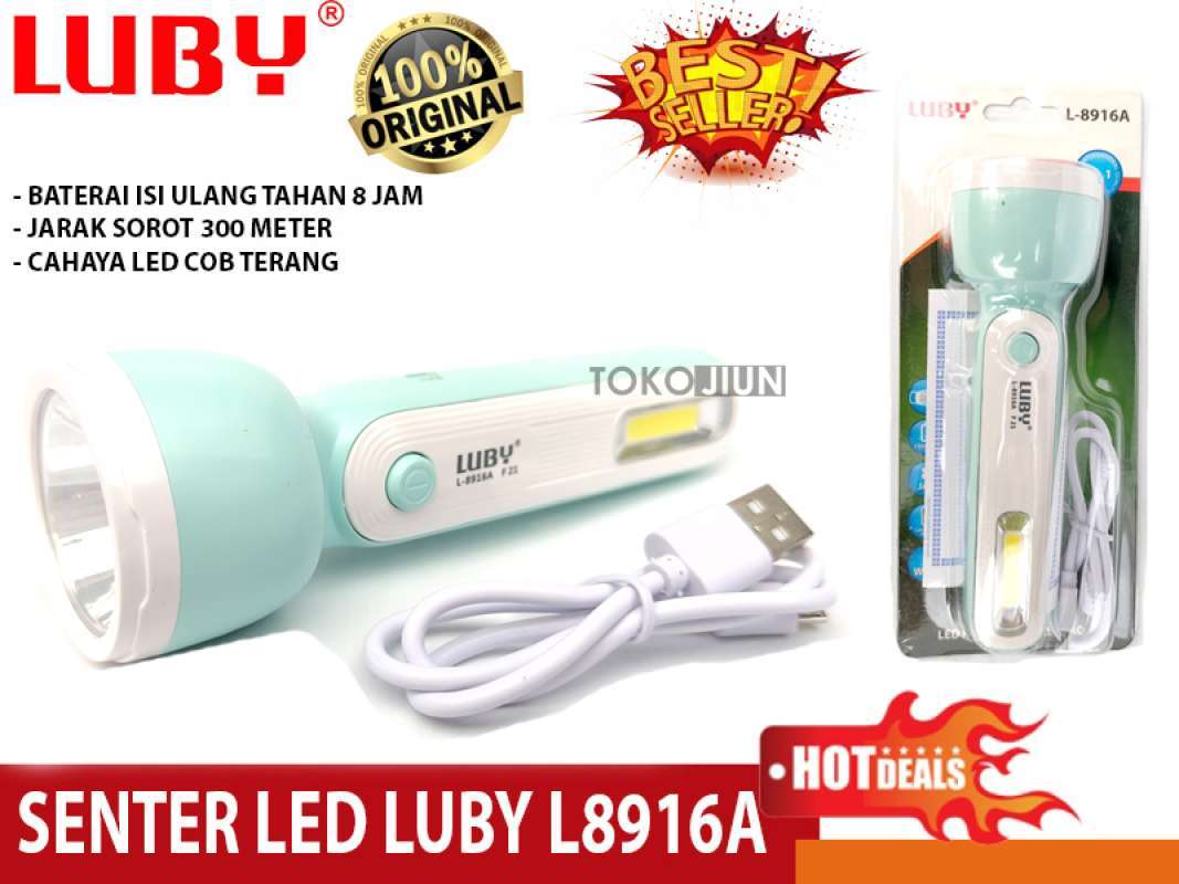 Jual Senter Luby 50 Jam Original Murah - Harga Diskon Januari 2024 ...
