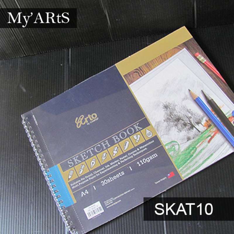 Jual Arto by Camp Sketchbook A4 110 gsm 30 Lembar Buku Gambar Sketsa