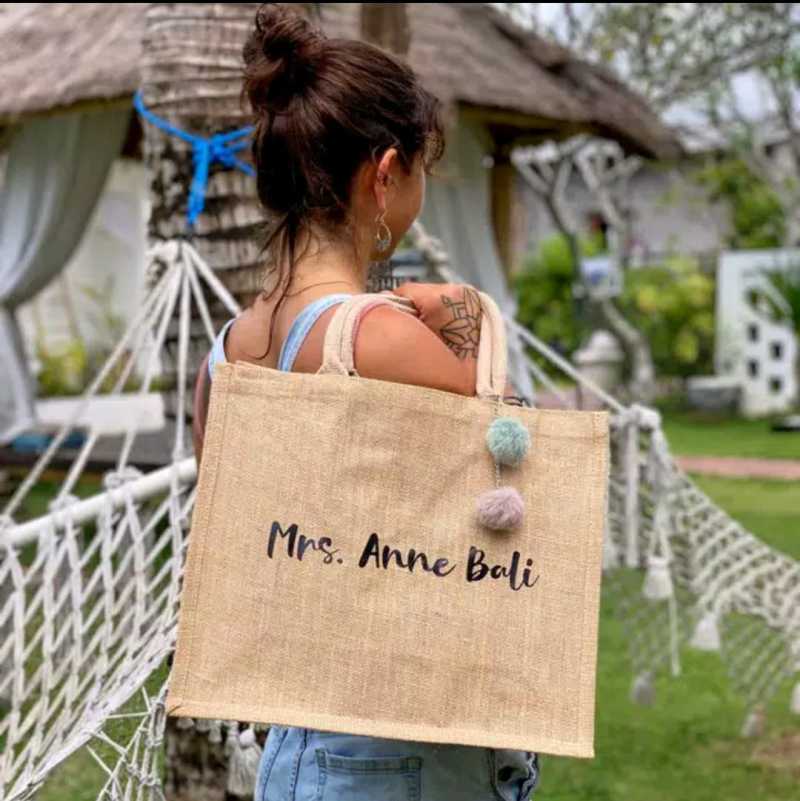 Jual Anne&Co Bali Custom Bali Beach Bag Tas Pantai Waterproof Anti Air