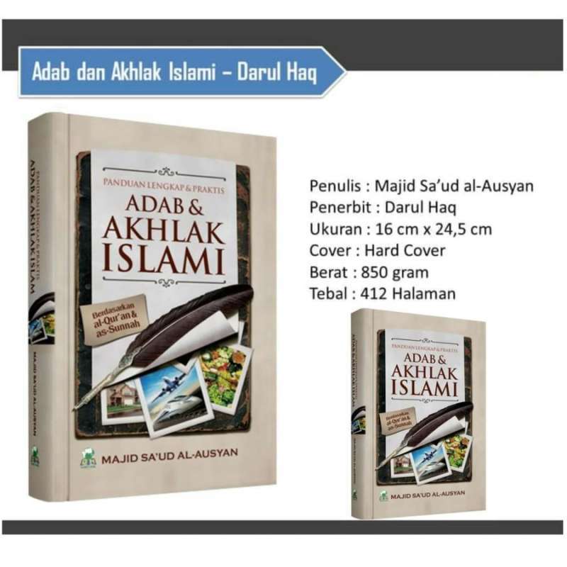 Jual Buku Panduan Lengkap Dan Praktis Adab & Akhlak Islami Di Seller