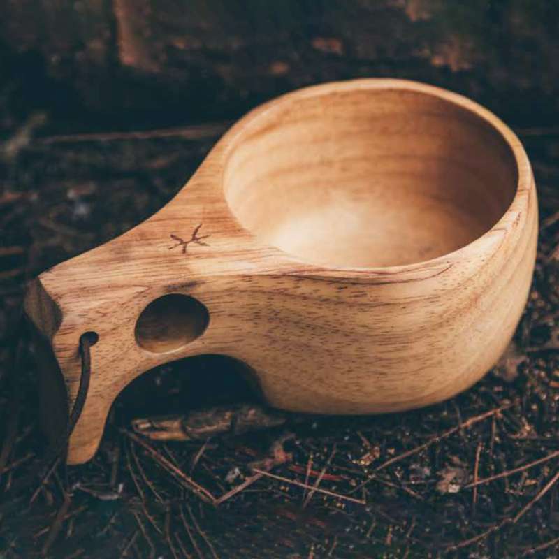 Jual Gelas Kayu Firemaple Ancest Bushcraft Wooden Camping Cup di Seller