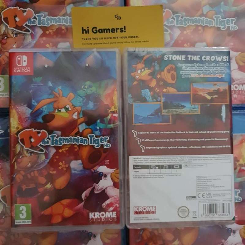 Promo Nintendo Switch Ty The Tasmanian Tiger HD Diskon 1% di Seller ...