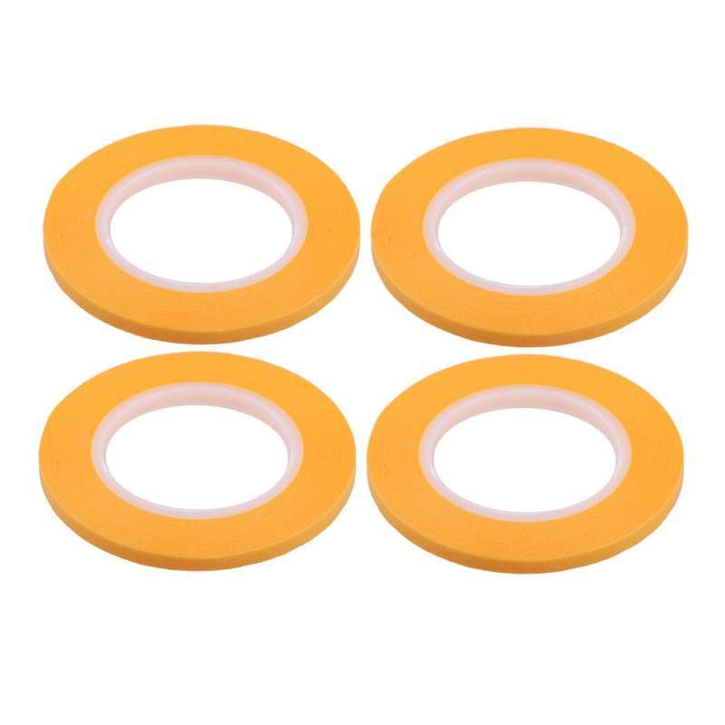 Promo Set of 4 4mm Solvent Resistance Mask Tape Spraying Painting Model