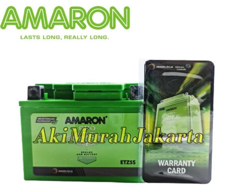 Jual Aki Motor Honda Vario Techno Amaron Etz5S / Gtz5S / Ytz5S Aki