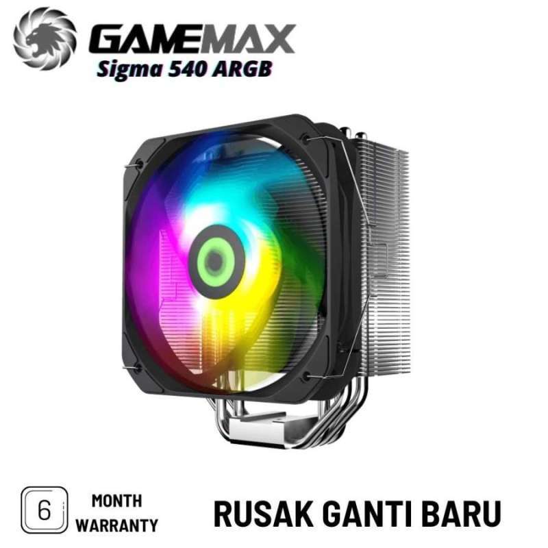 Jual GAMEMAX CPU COOLER SIGMA 540 ARGB di Seller Memory Ghost Indonesia ...