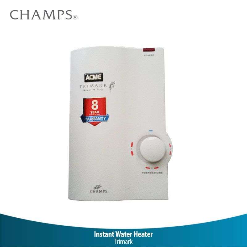 Jual CHAMPS TRIMARK Water Heater Instant Tanpa Tangki Gratis Pasang di
