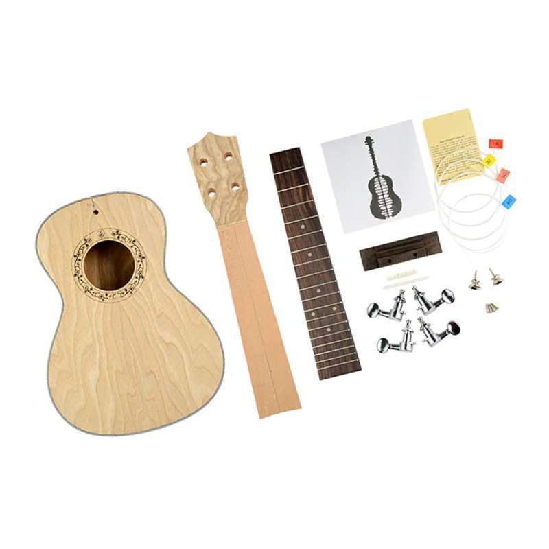 Jual Make Your Own Ukulele 23 DIY Ukulele Kit Musical Instrument Self Assembly Wood di Seller