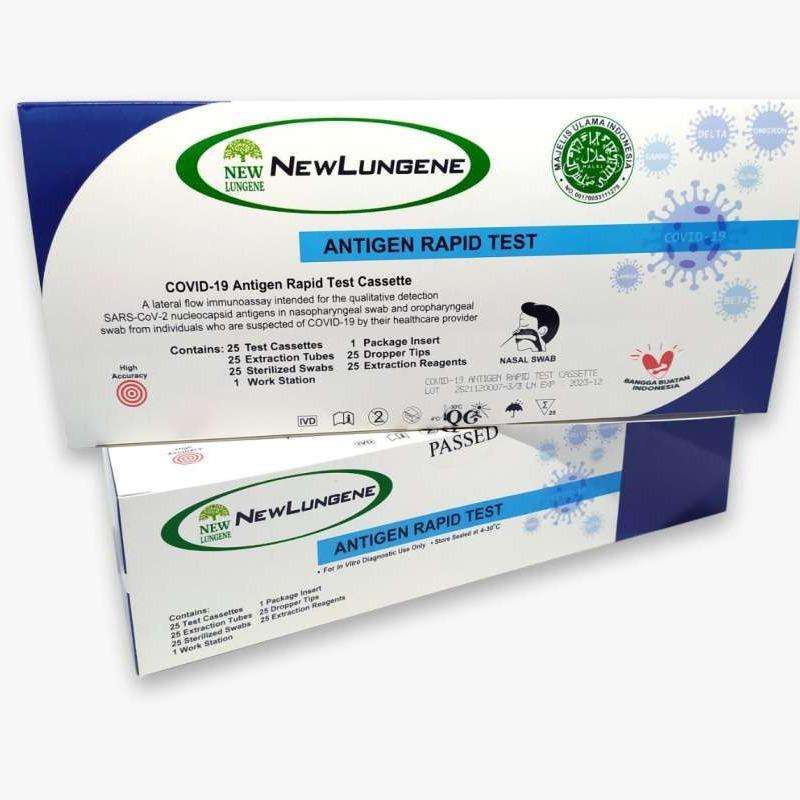 Jual Original New Lungene Antigen Rapid Test Antigen Swab Swab