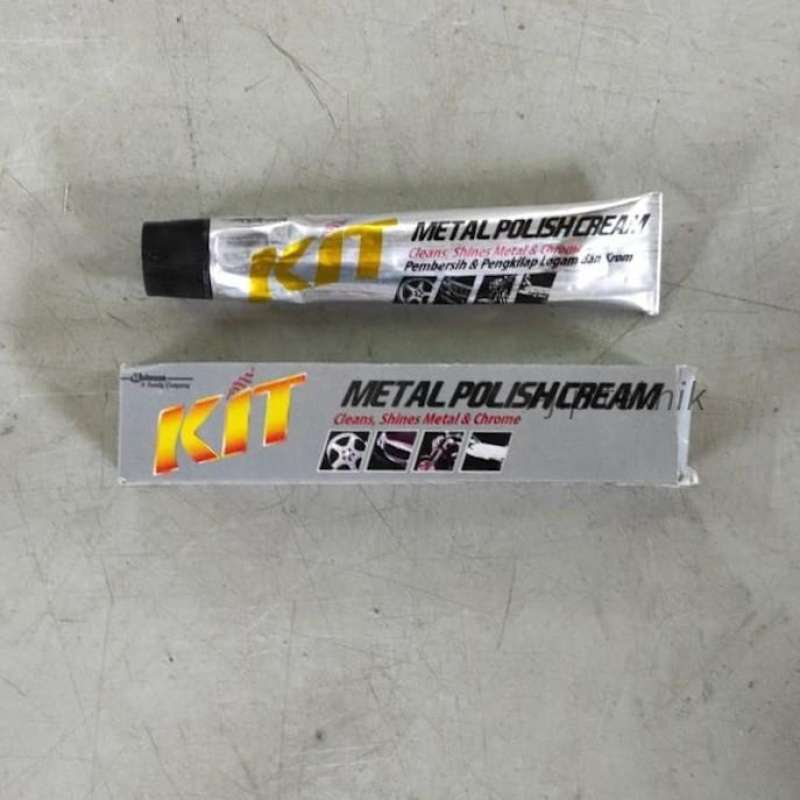 Jual Kit Metal Polish Cream Pasta Pembersih Dan Pengkilat Logam 50 Gram Di Seller Bursa Teknik