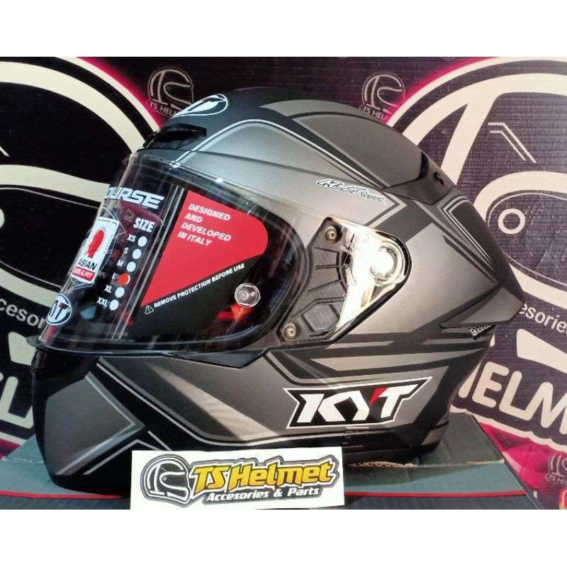 Jual Helm Kyt Tt Course Ttc Tourist Original L Greey di Seller Elsya