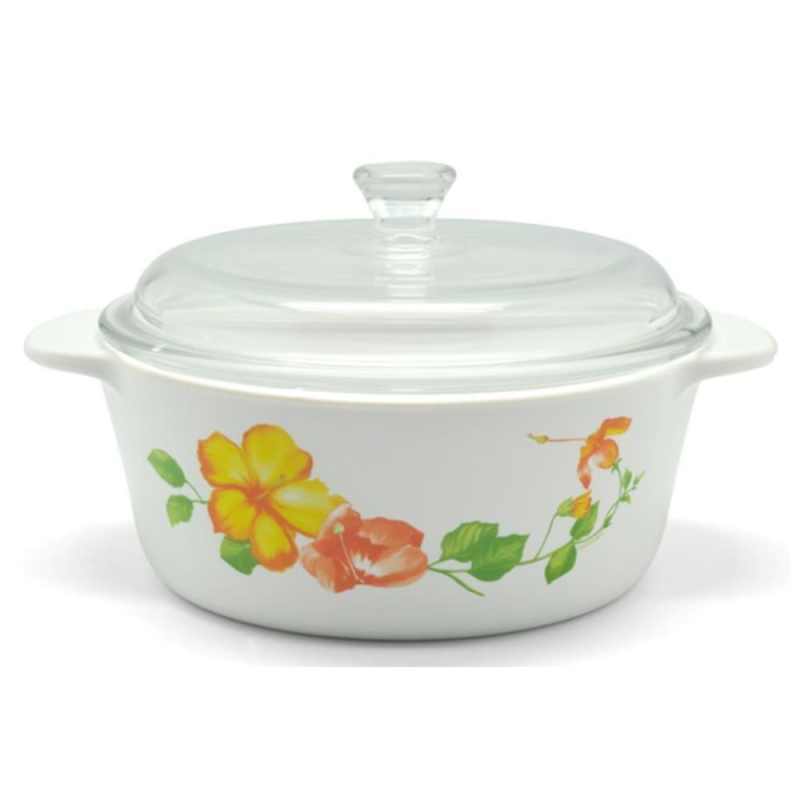 Jual Luminarc Cookware 1,5L Golden Bouquet / Panci Keramik Kode 234 di