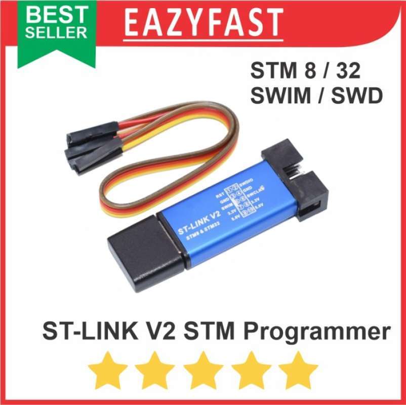 Jual STLINK Mini V2 Programmer Downloader USB ST LINK STM8 STM32 STM 32 ...