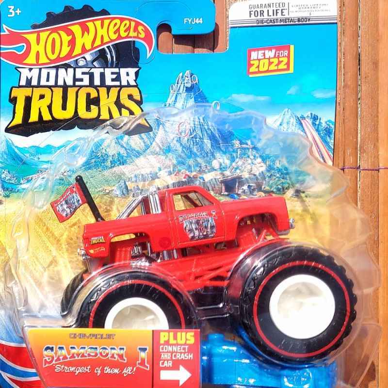 Jual HOTWHEELS MONSTER TRUCKS SAMSON 1 TREASURE HUNT TRUCK OFF ROAD