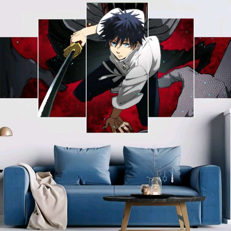 Jual 1SET wall decor anime jujutsu kaisen di Seller Blanc decor ...
