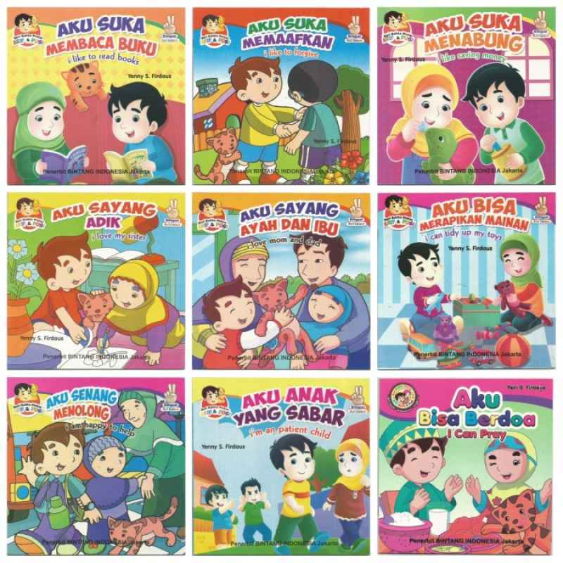 Promo Original Cerita Anak Seri Balita Pintar Bergambar Berwarna 2 ...