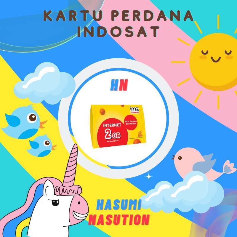 Jual Kartu Perdana Indosat Sim Card Murah di Seller Hasumi Nasution