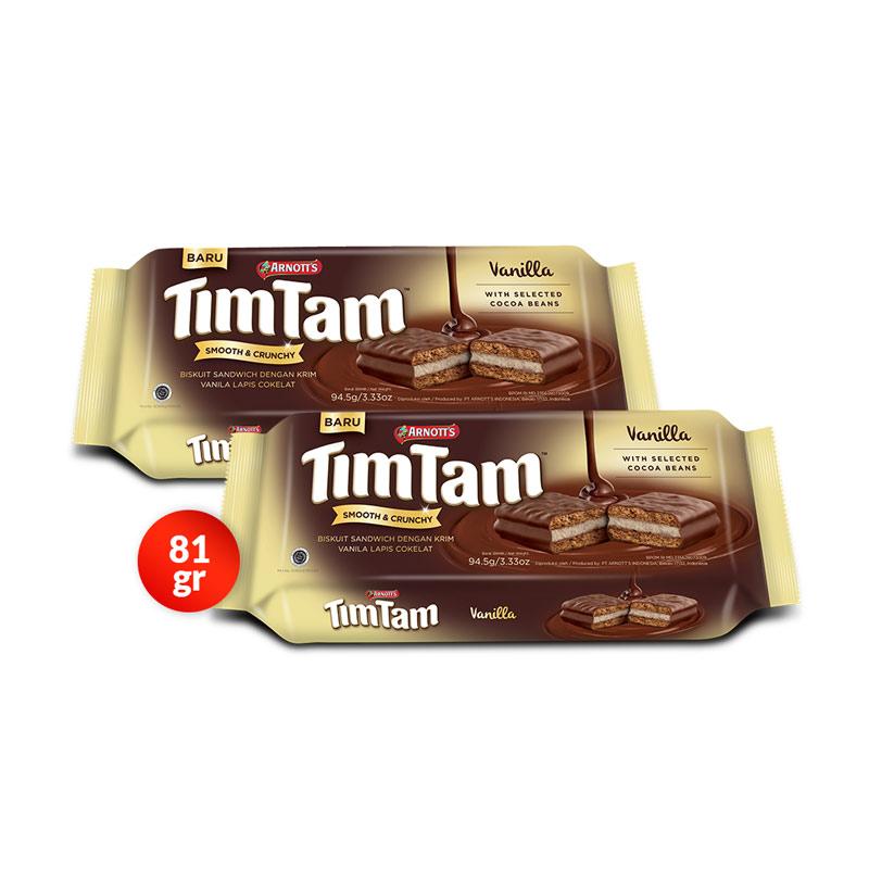 Jual Tim Tam Choco Vanila Biskuit [2 pcs] Halal di Seller Dede collection Kebon Jeruk, Kota