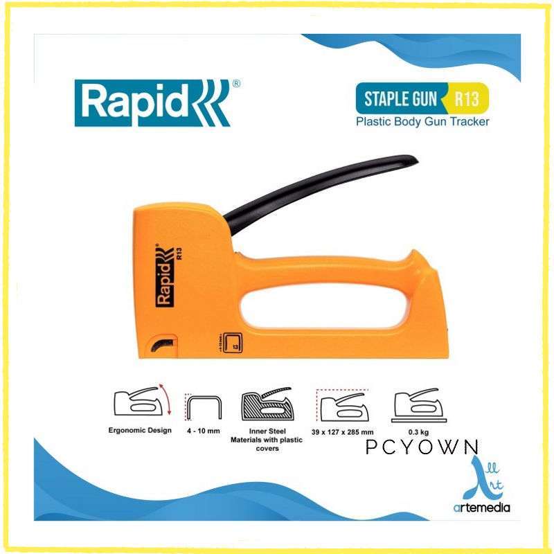 Jual Rapid R13 Staple Gun Stapler Tacker Otomatis Steples Tembak