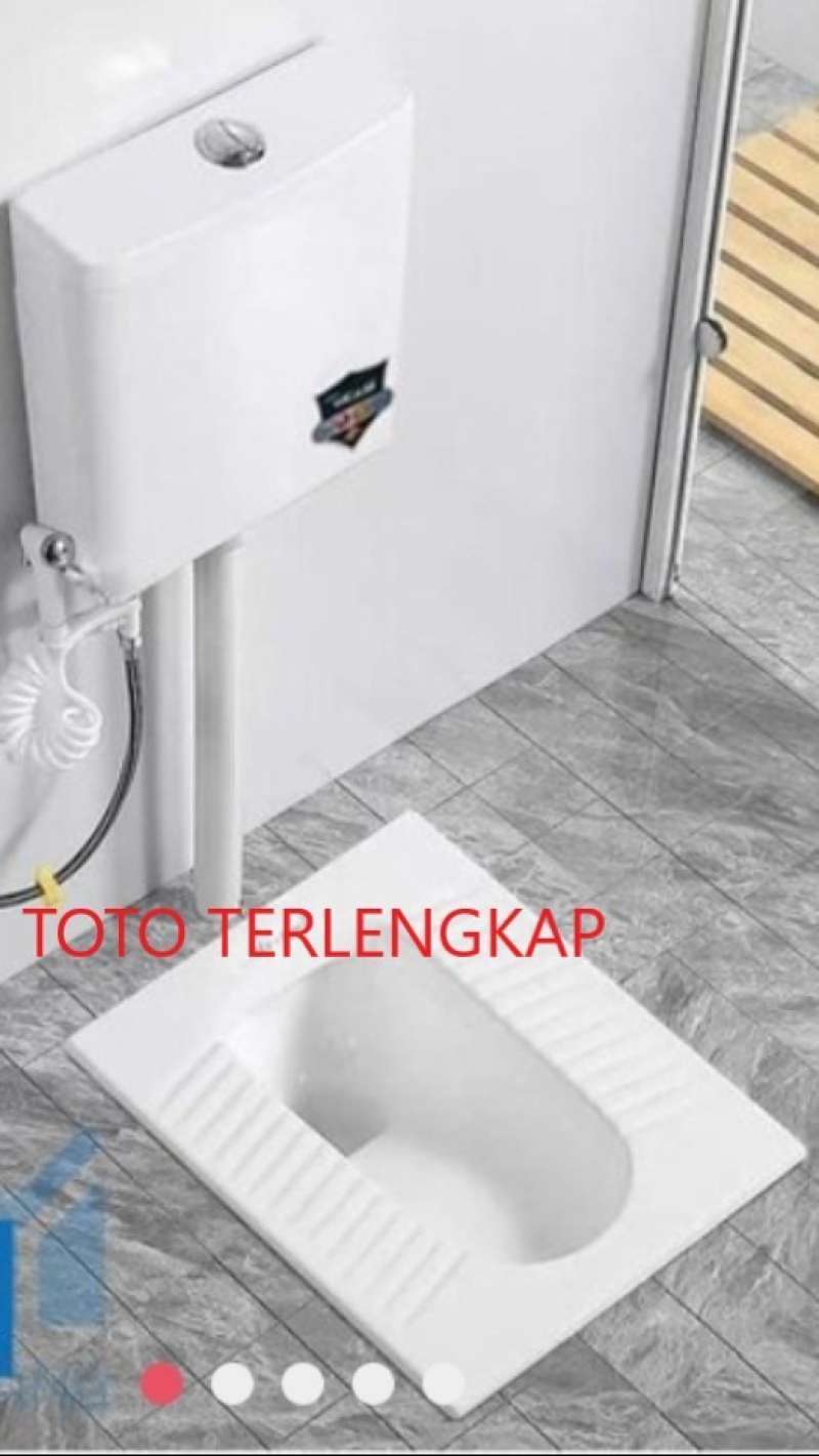 Promo Kloset Closet Jongkok TOTO CW10J Leher Angsa Bwh