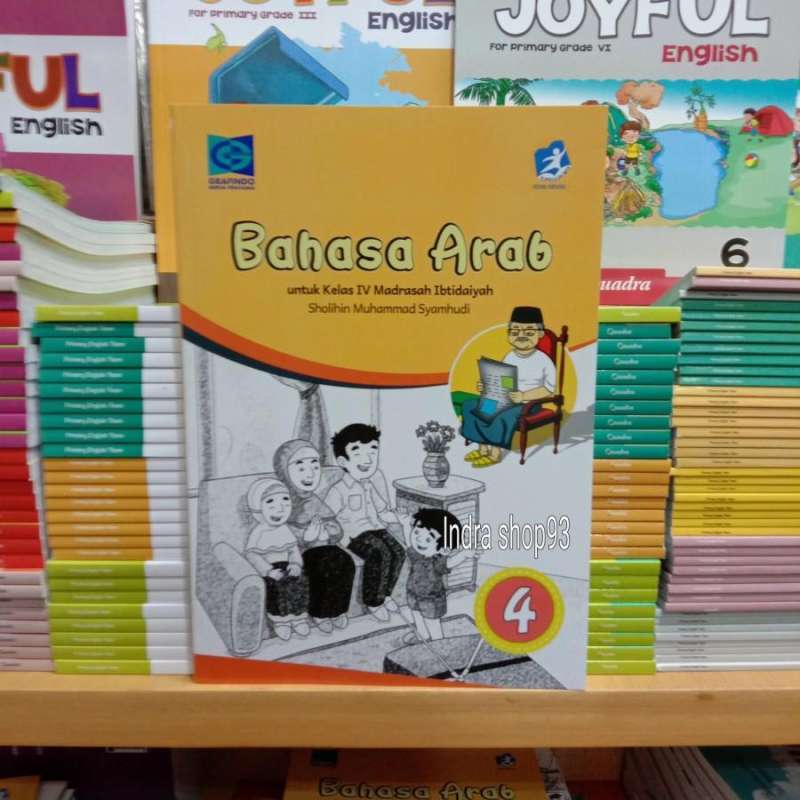 Jual Buku Bahasa Arab Mi Kelas 4 K13 Revisi Grafindo di Seller Indra ...