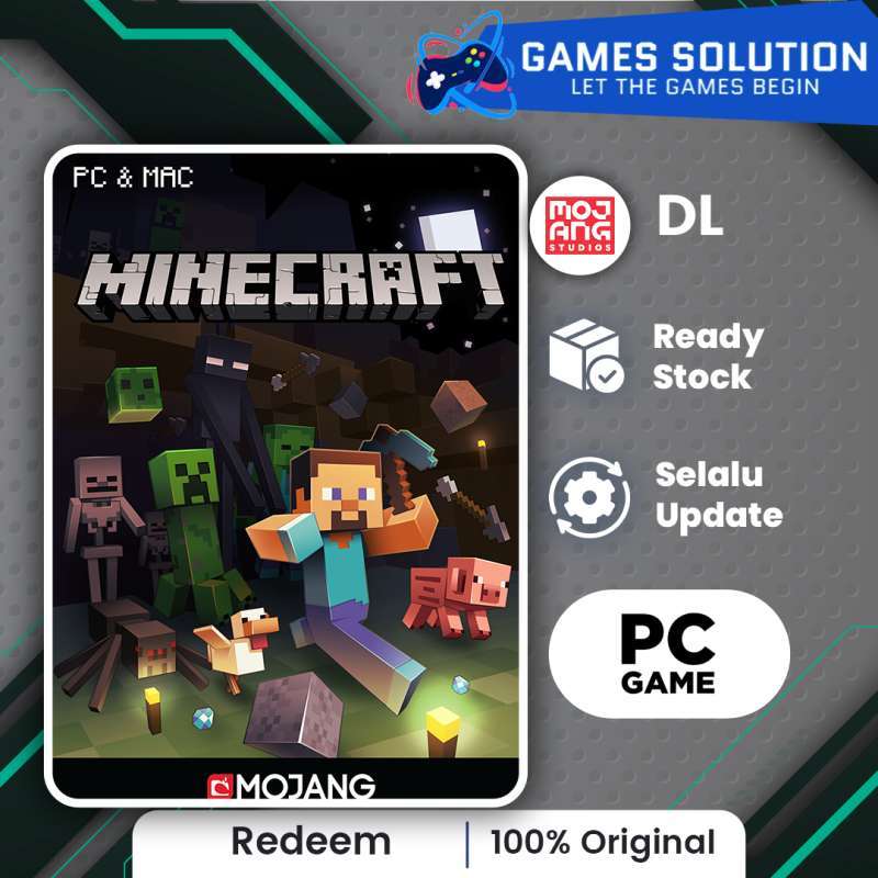 Jual Minecraft Java Edition - Redeem Code Di Seller Games Solution ...
