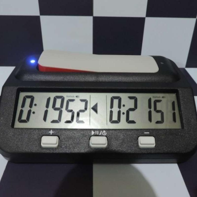 Promo Timer Catur Digital Standar Percasi dengan Lampu Indicator Diskon ...