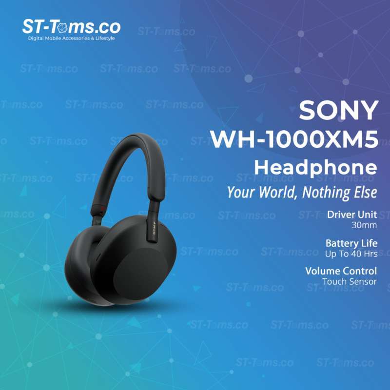 Jual Sony WH1000XM5 / WH1000 XM5 Headphone Wireless With Noise