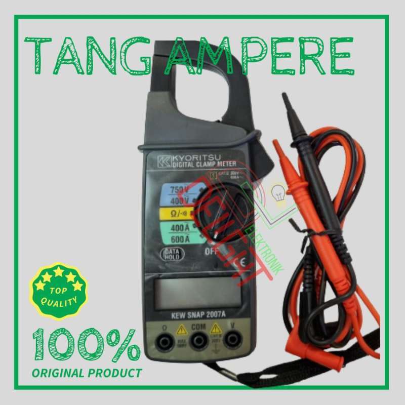 Jual KYORITSU TANG AMPERE 2805 AC 600A ANALOG CLAMP METER ORI di Seller