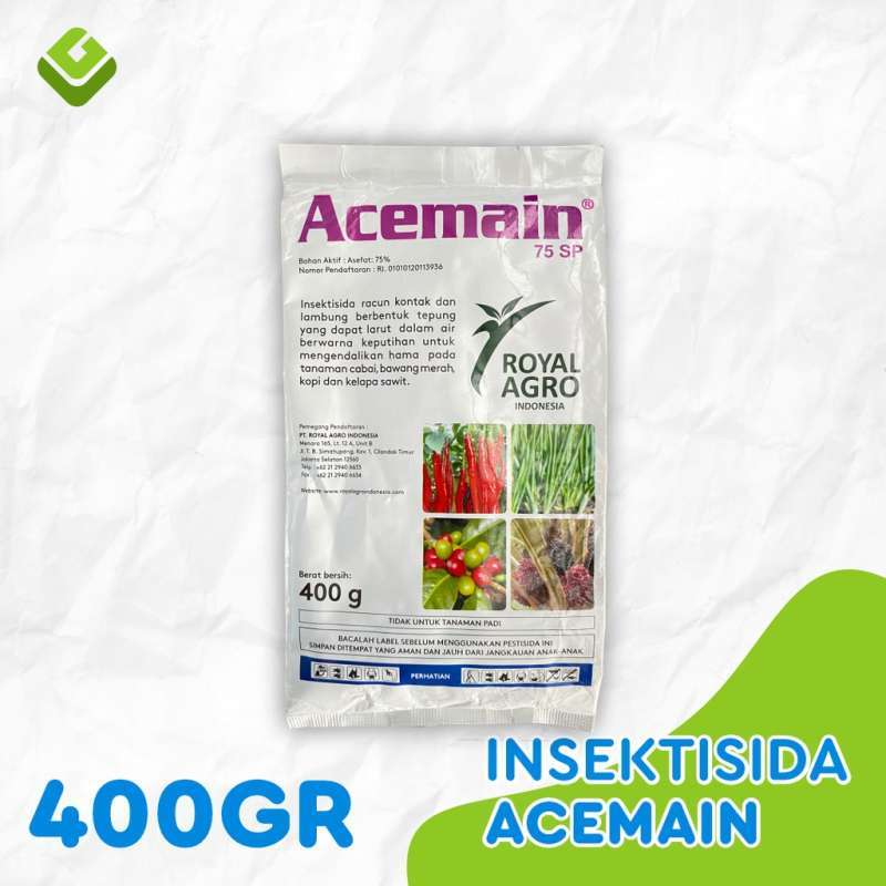 Jual Insektisida Acemain 400GR Pengendali Hama Tanaman Royal Agro di ...