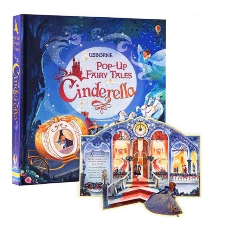 Jual USBORNE POP UP BOOK CINDERELLA - BUKU EDUKASI IMPOR CHILDREN ANAK ...