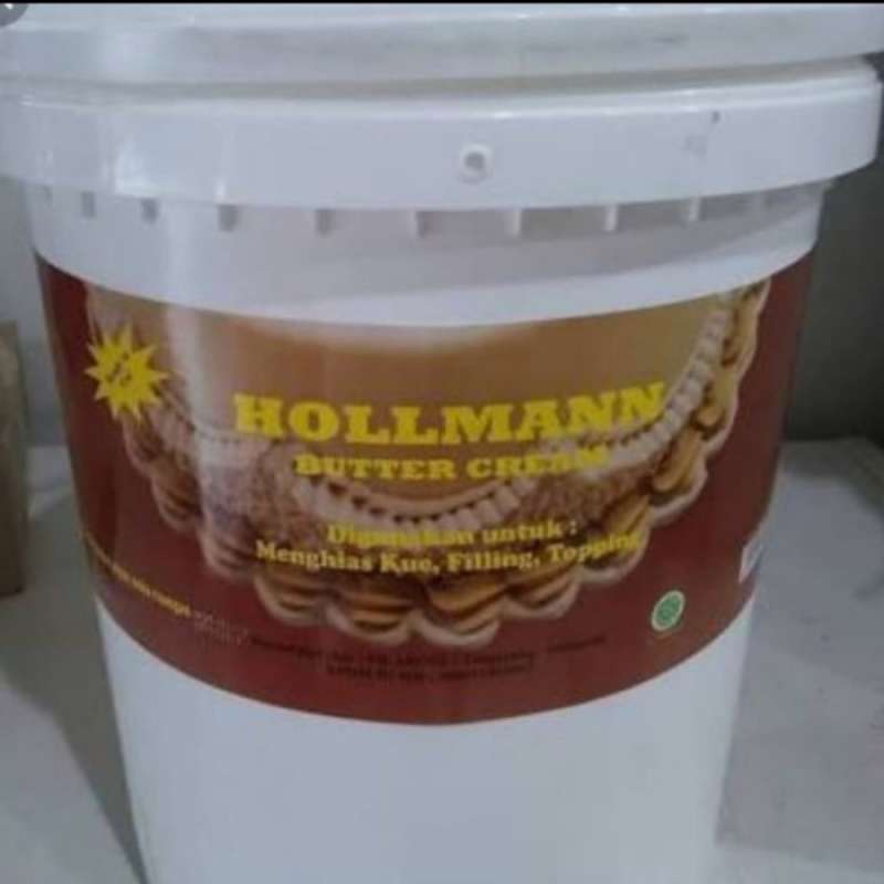 Promo Hollman Buttercream Vanilla 500g kemasan Repack Diskon 50 di