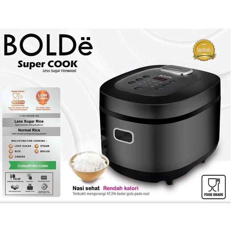 Jual Bolde Rice Cooker Less Sugar Untuk Kesehatan Anda Kapasitas 2