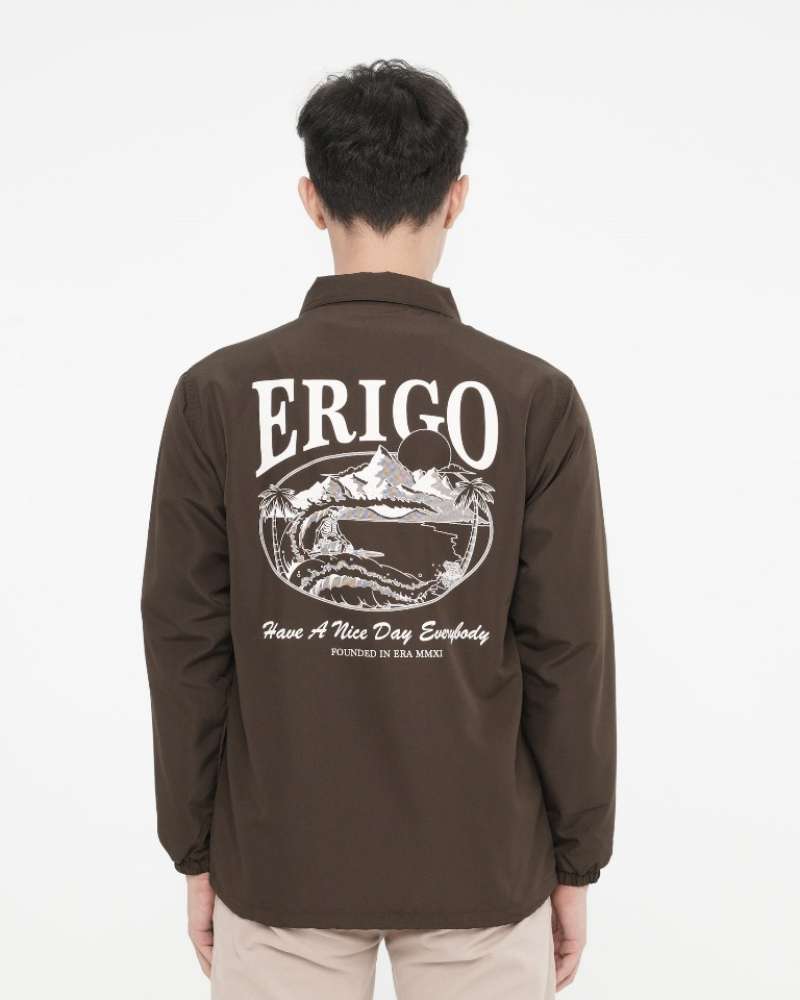 Jual Erigo Coach Jacket Summertime Dark Oak di Seller Erigo Official