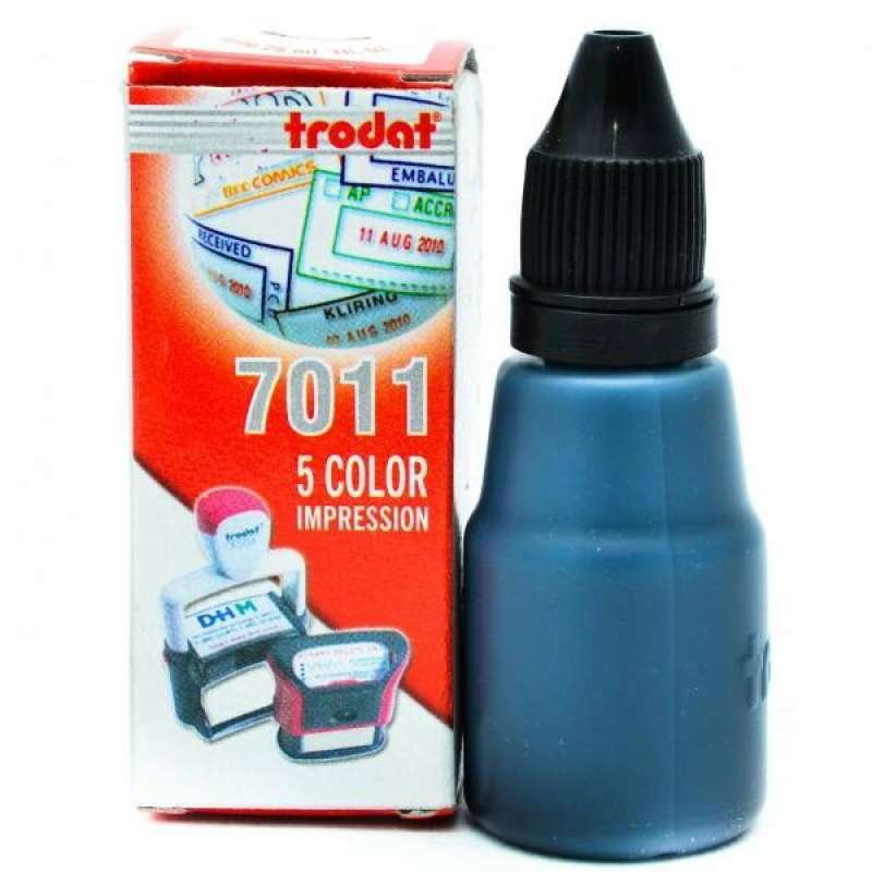 Jual Tinta Isi Ulang Stempel Trodat cap Rubber Stamp Ink Refill refil