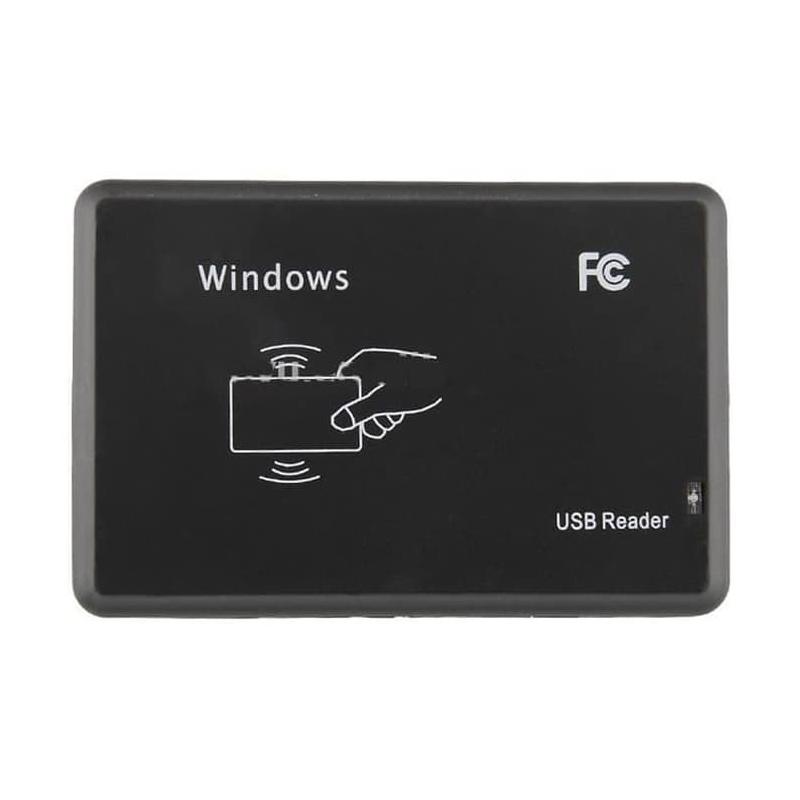 Jual Windows EM4001 USB RFID Smart Card Reader HITAM di Seller