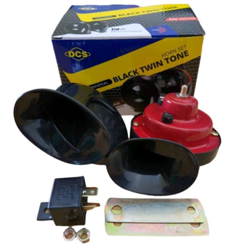 Jual Klakson keong DCS 24V + relay / klakson bis / klakson truk