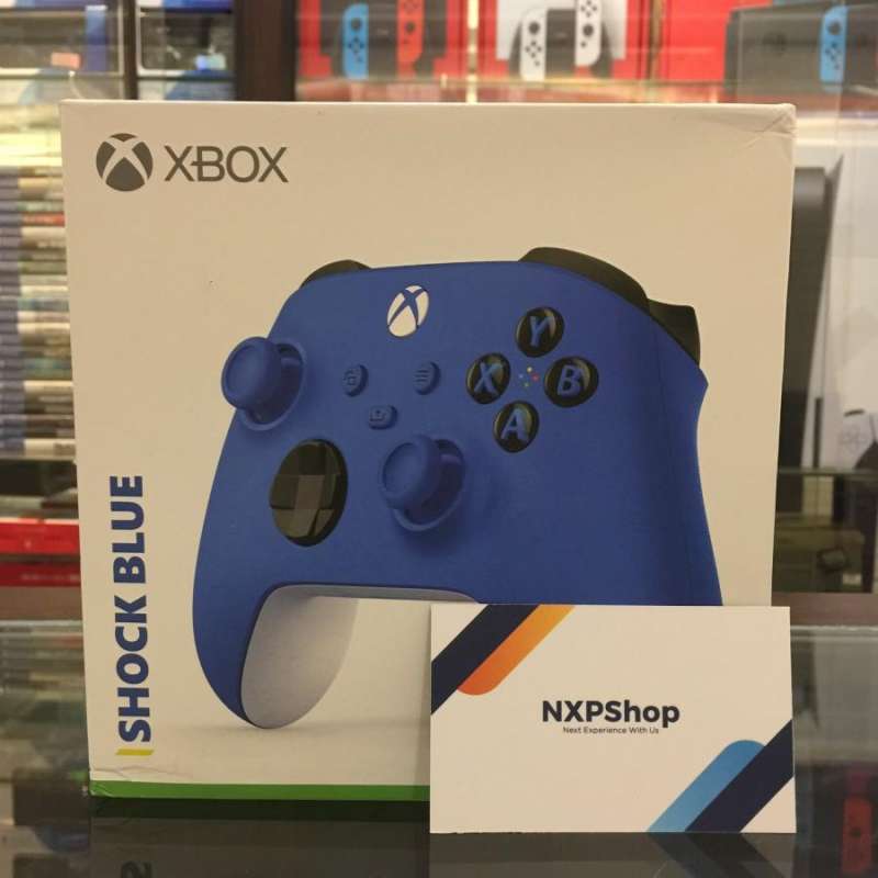 Jual Xbox Wireless Controller Shock Blue di Seller NXPShop - NXPSHOP ...